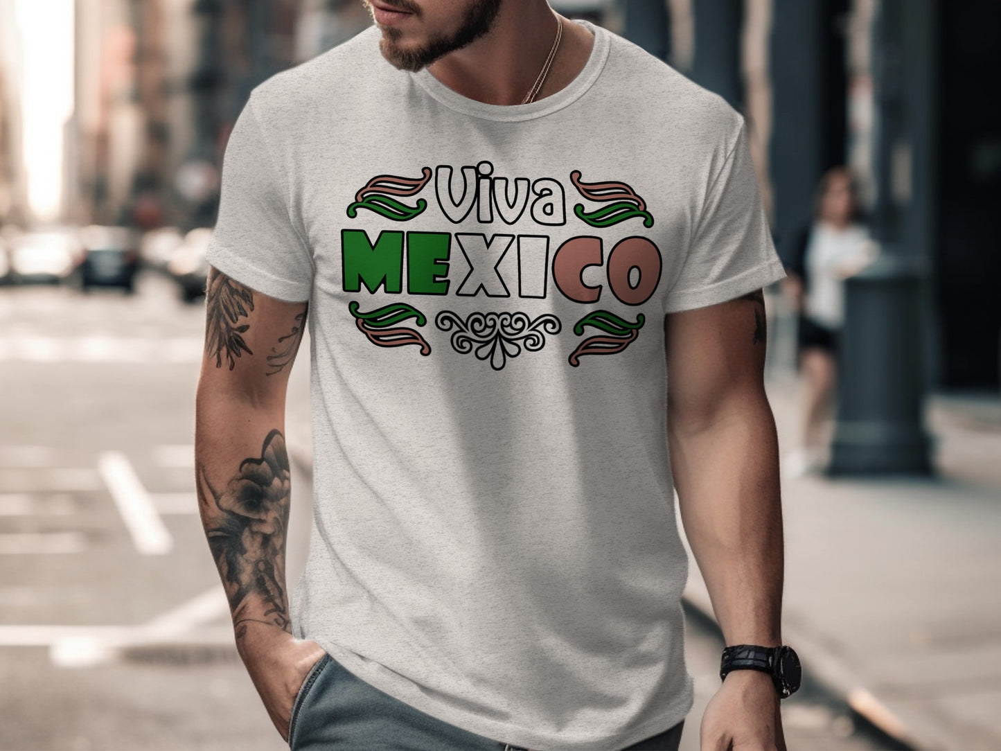 Viva Mexico Graphic Design T-Shirt product