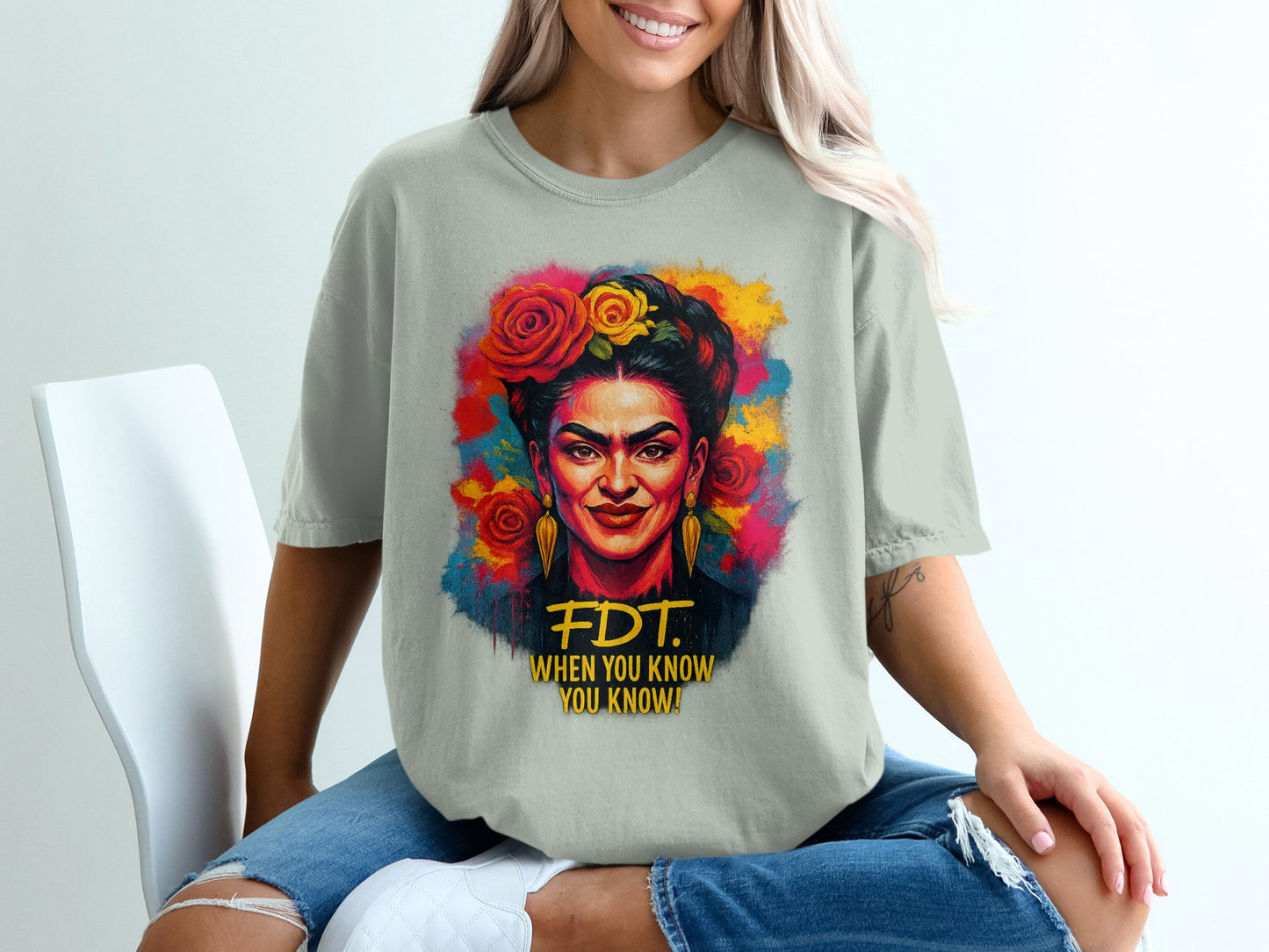 Frida Graphic Tee FDT When You Know You Know product type