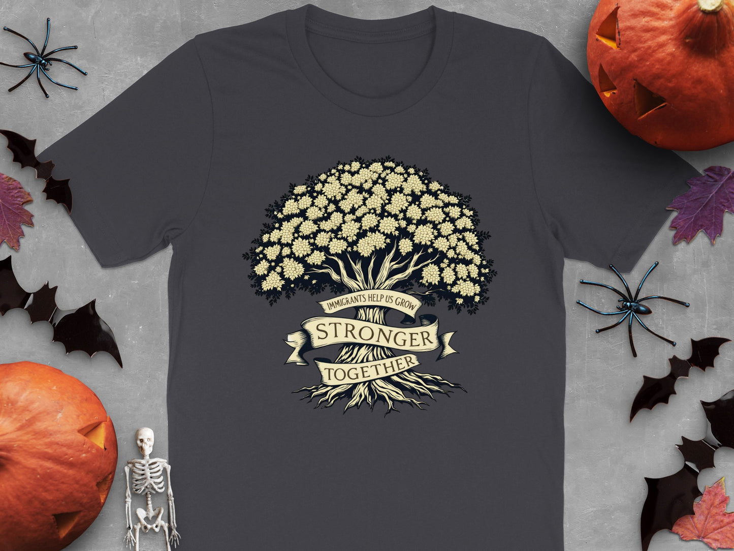 Stronger Together Tree Graphic Tee Shirt product type