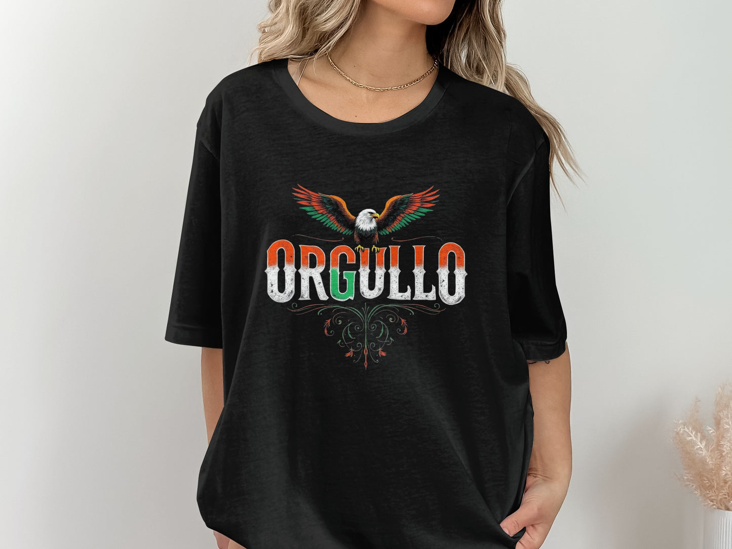 Proud Eagle Design Graphic Tee Shirt product type
