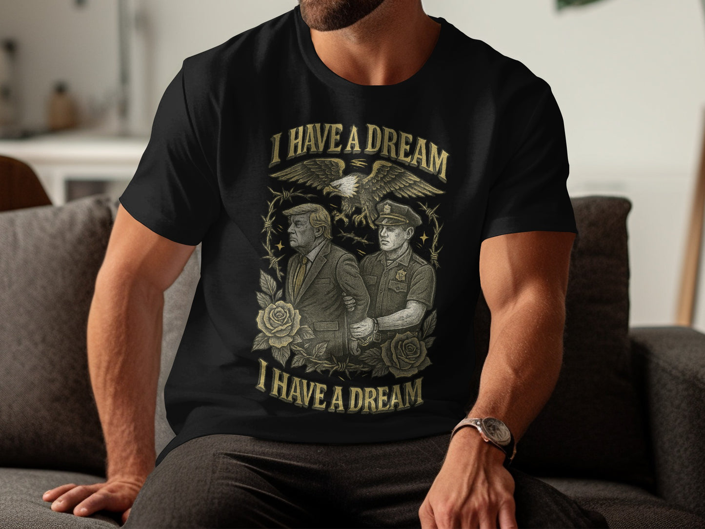 I Have A Dream Design Unique Graphic T-Shirt product
