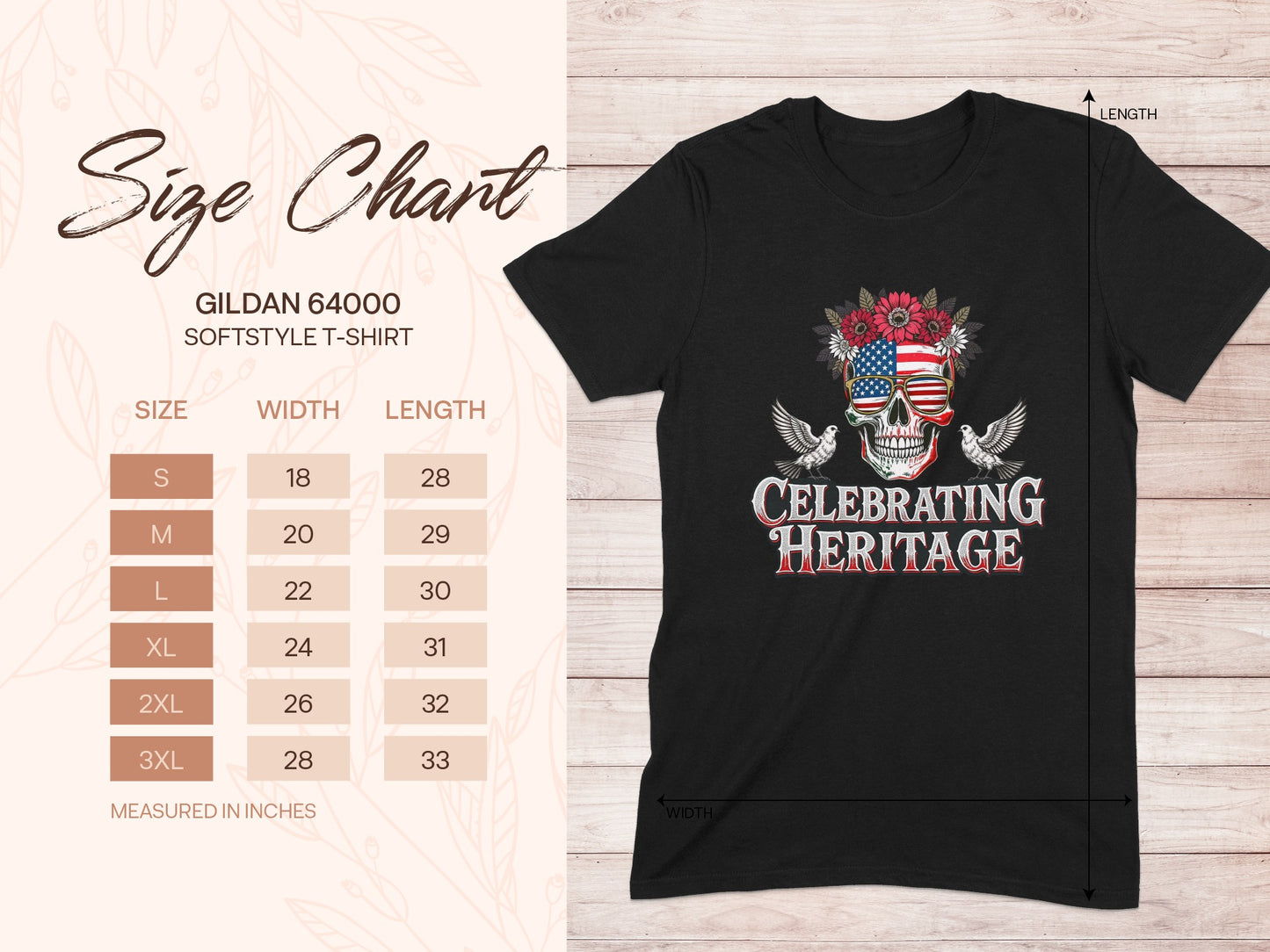 Celebrating Heritage Skull Graphic T-Shirt product type