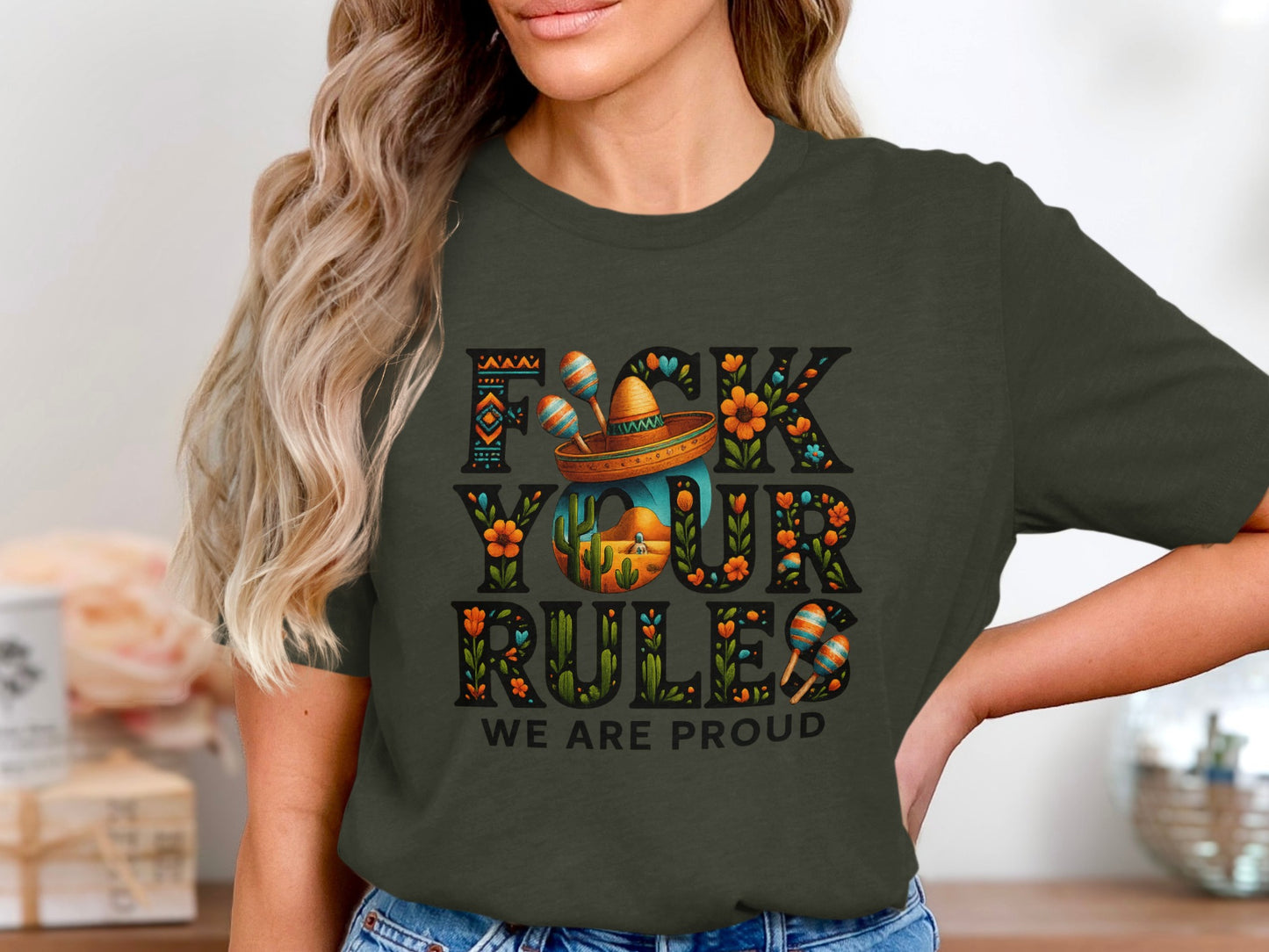 F**k Your Rules We Are Proud Graphic T-Shirt product type