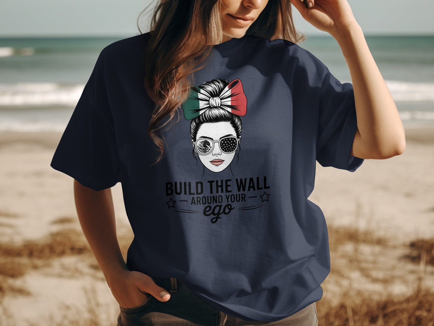 Build The Wall Around Your Ego Graphic T-Shirt product