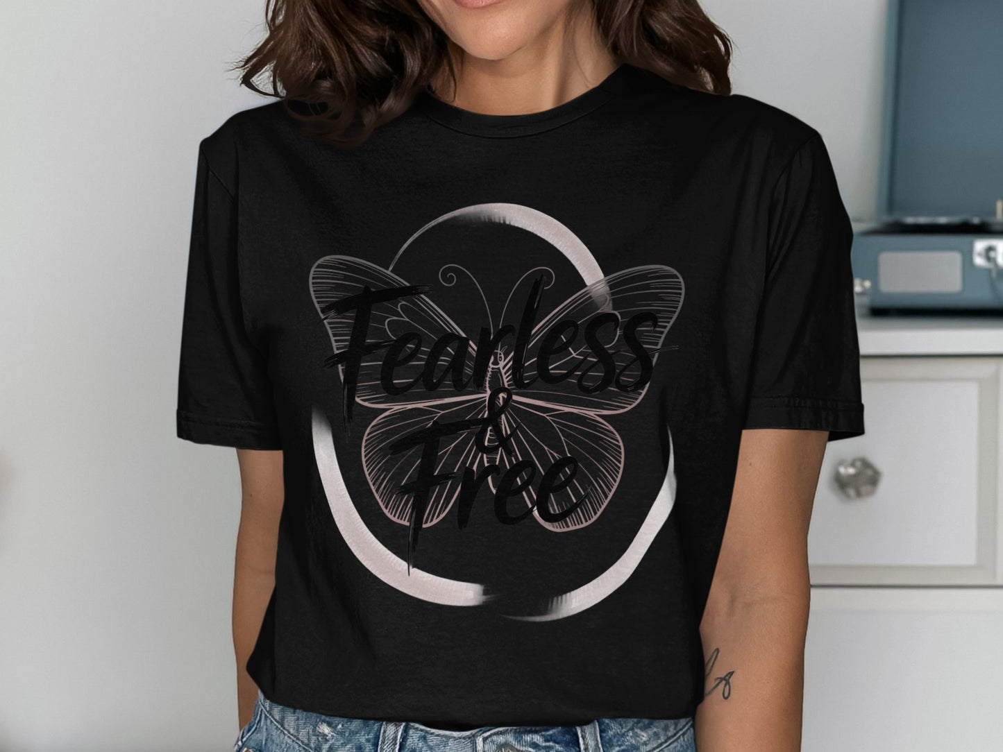 Fearless Free Graphic Tee Shirt product type