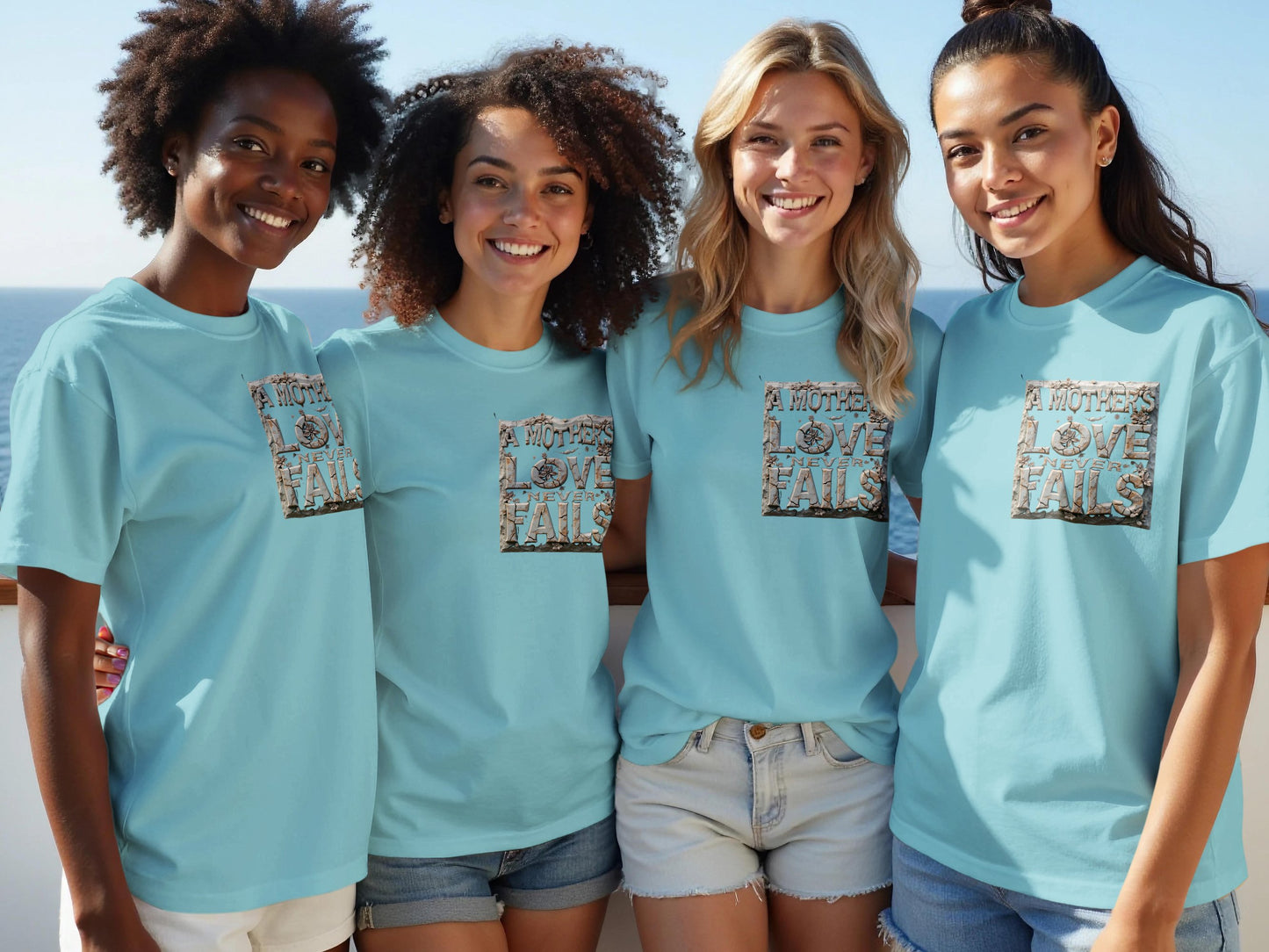 A Mothers Love Never Fails Graphic T-Shirt product type