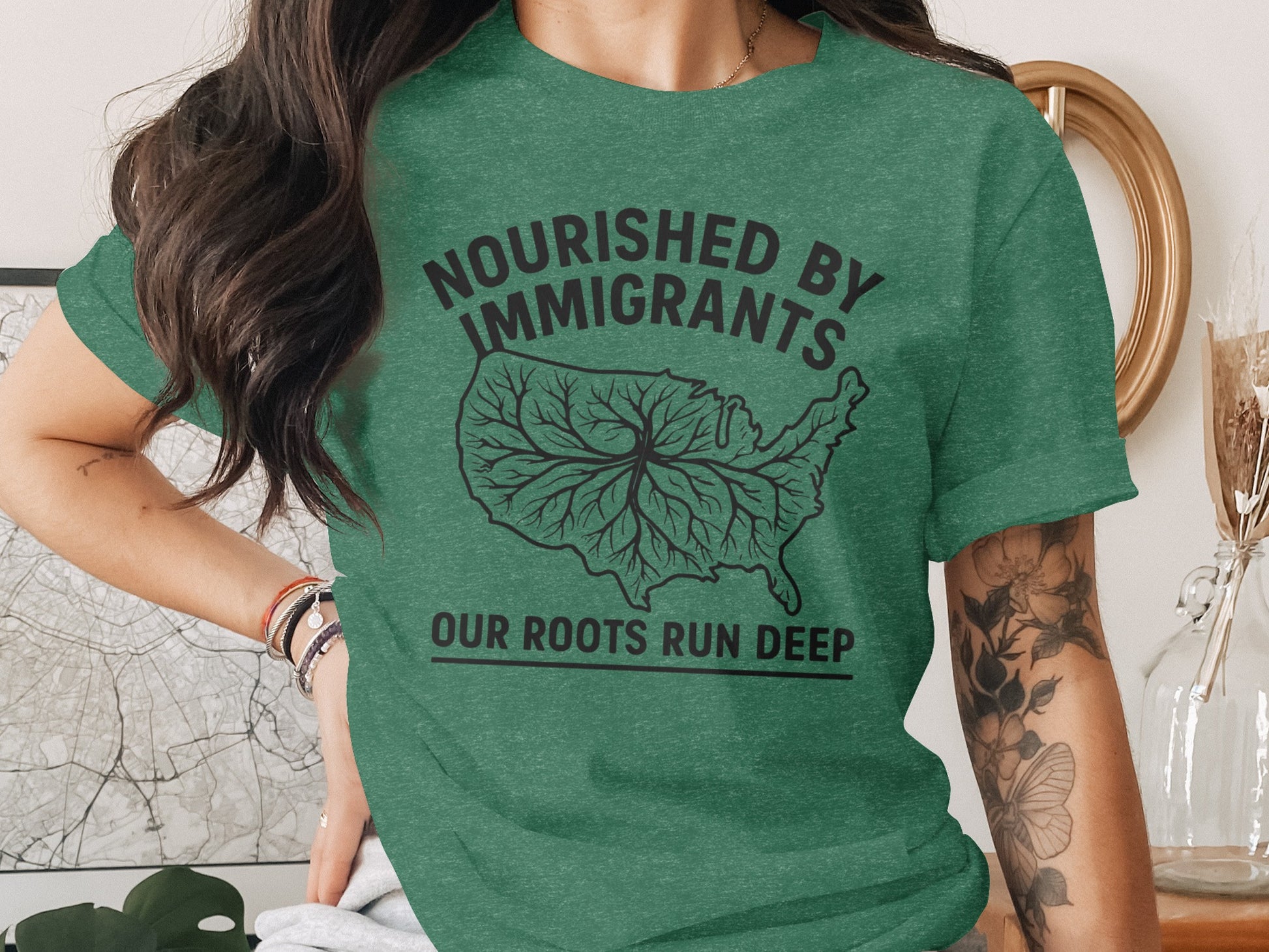 Nourished by Immigrants Our Roots Run Deep product type