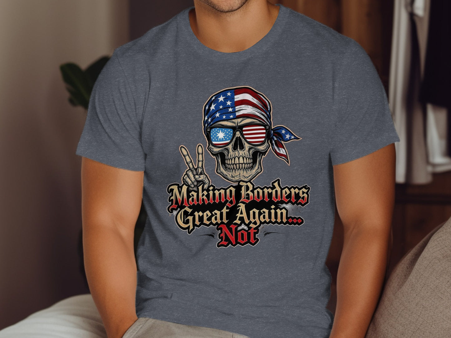 Making Borders Great Again Not graphic t-shirt product