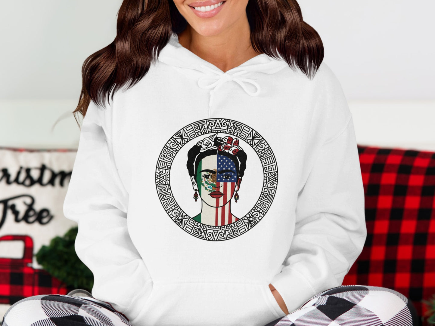 Frida Art Graphic Hoodie Perfect Unique Fashion product