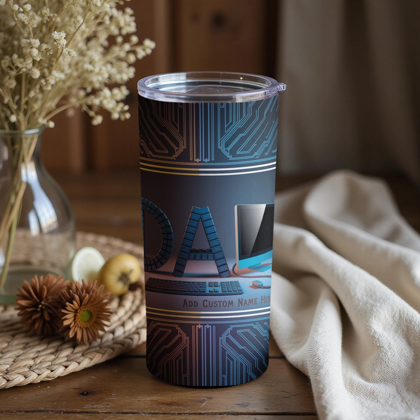 Add Custom Name Here Personalized Tumbler product