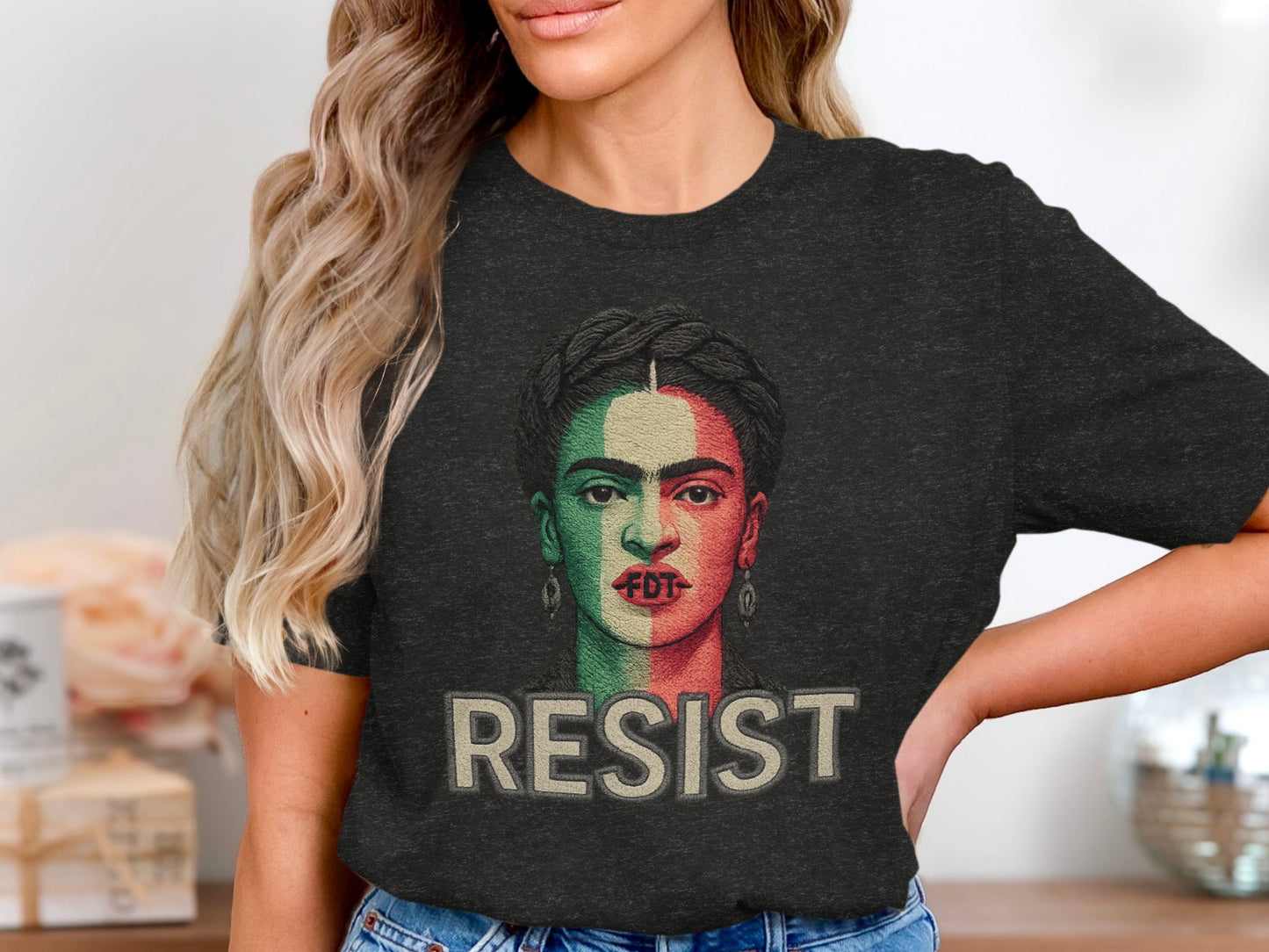 RESIST Graphic Print Statement T-Shirt product type