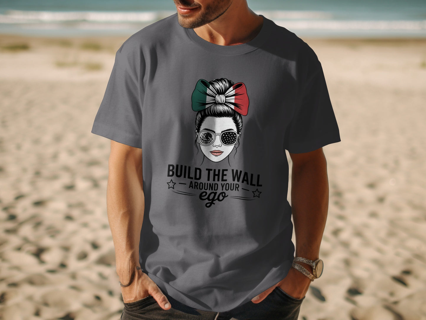 Build The Wall Around Your Ego Graphic T-shirt product