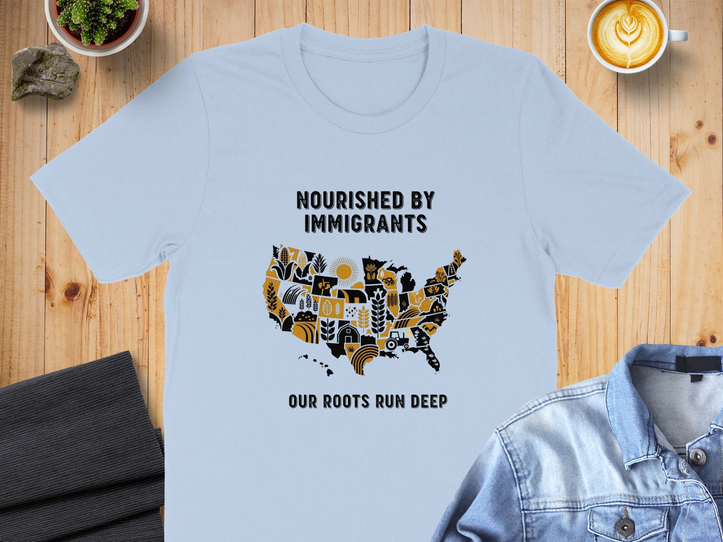 Nourished by Immigrants Our Roots Run Deep product