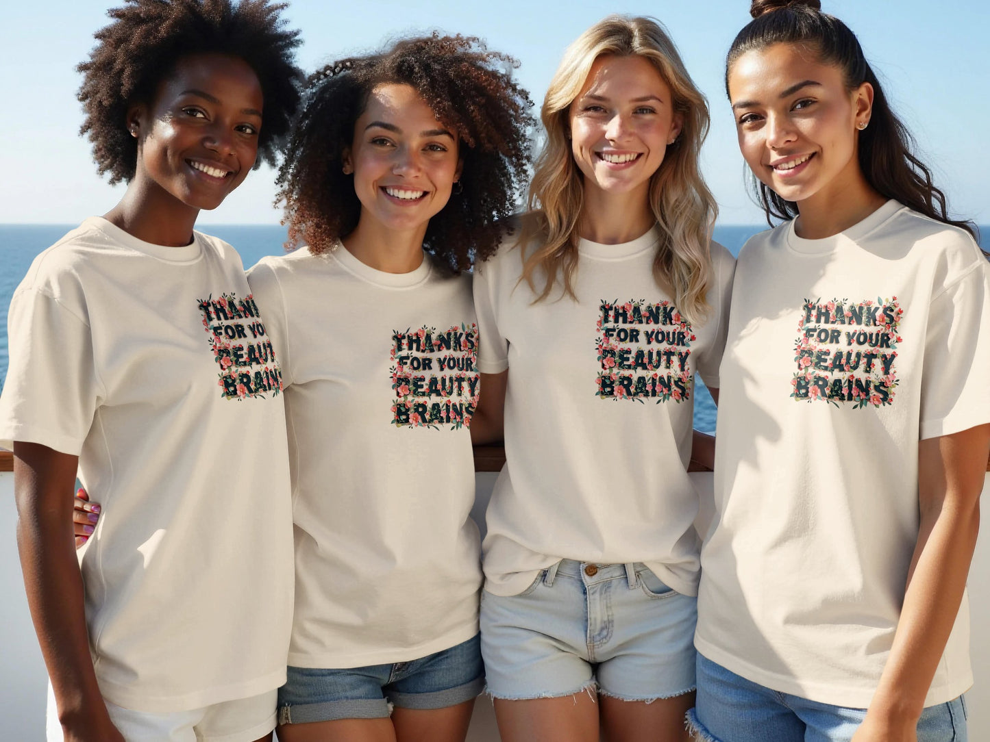 Thanks For Your Beauty Brains Graphic T-Shirt product type