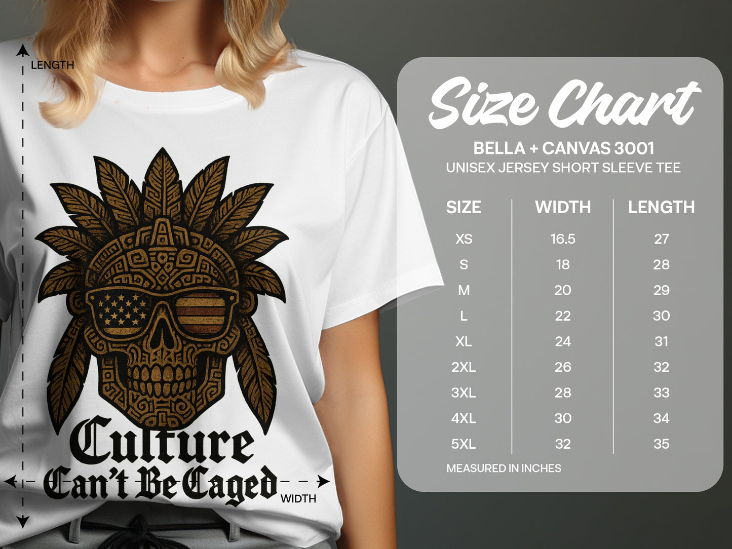 Culture Can't Be Caged Graphic Tee