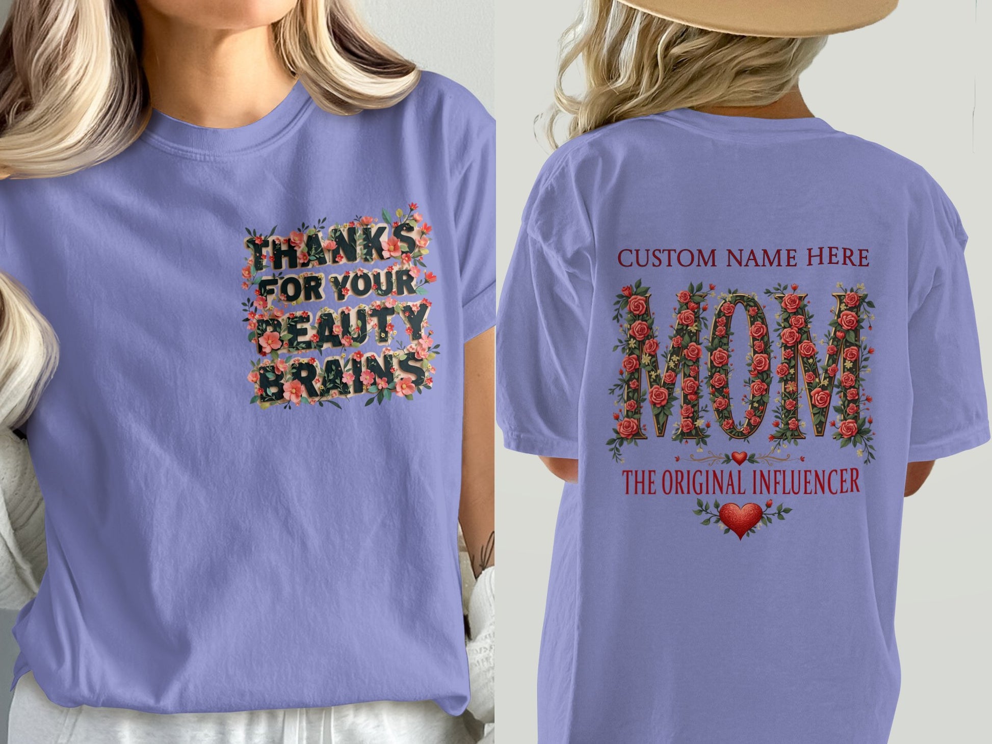 Thanks For Your Beauty Brains Mom Shirt product type