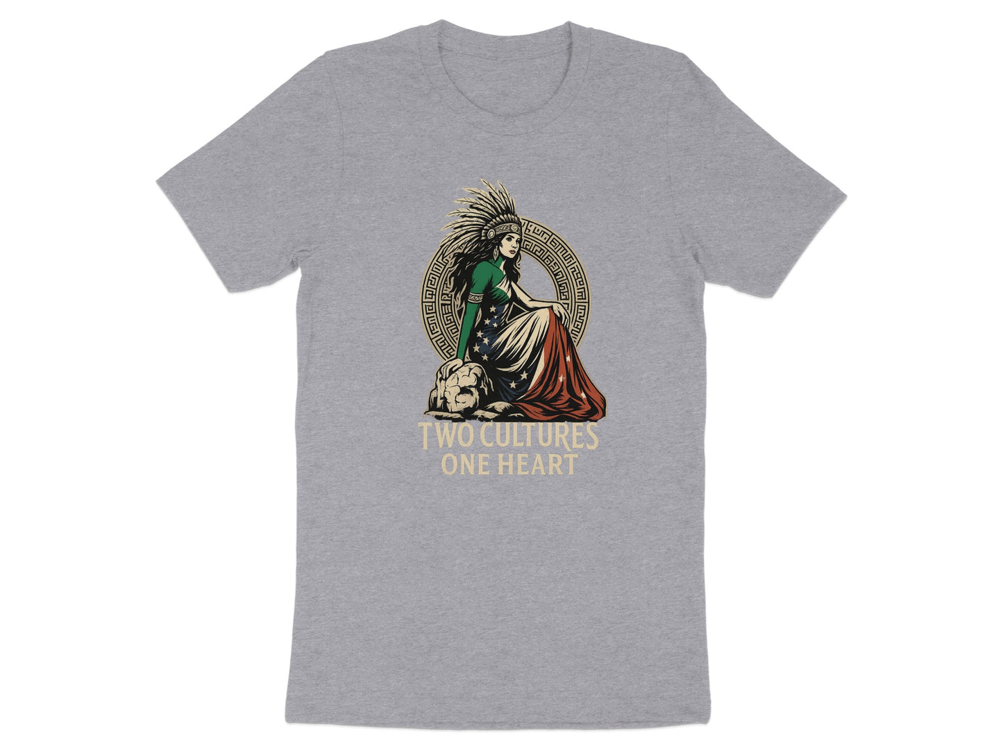 Two Cultures One Heart T-shirt product