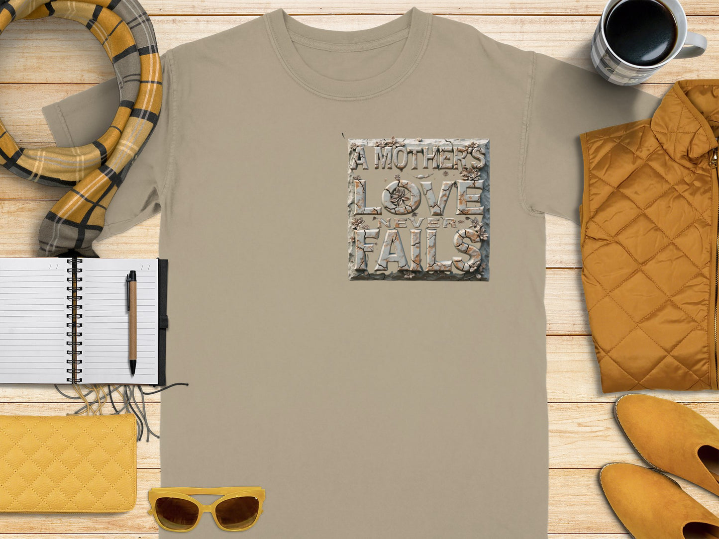 A Mothers Love Never Fails Printed Shirt product