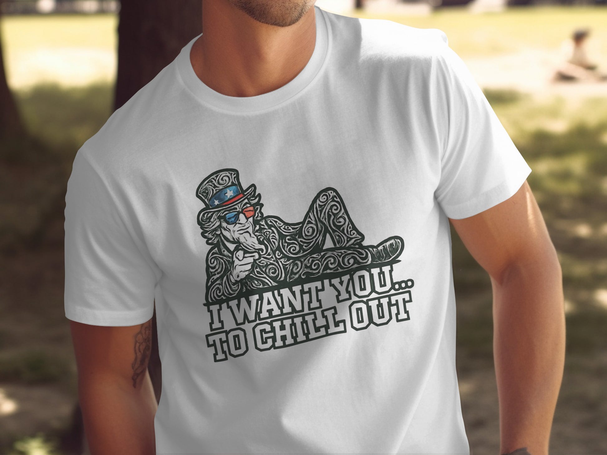 I Want You To Chill Out Cool T-shirt product type