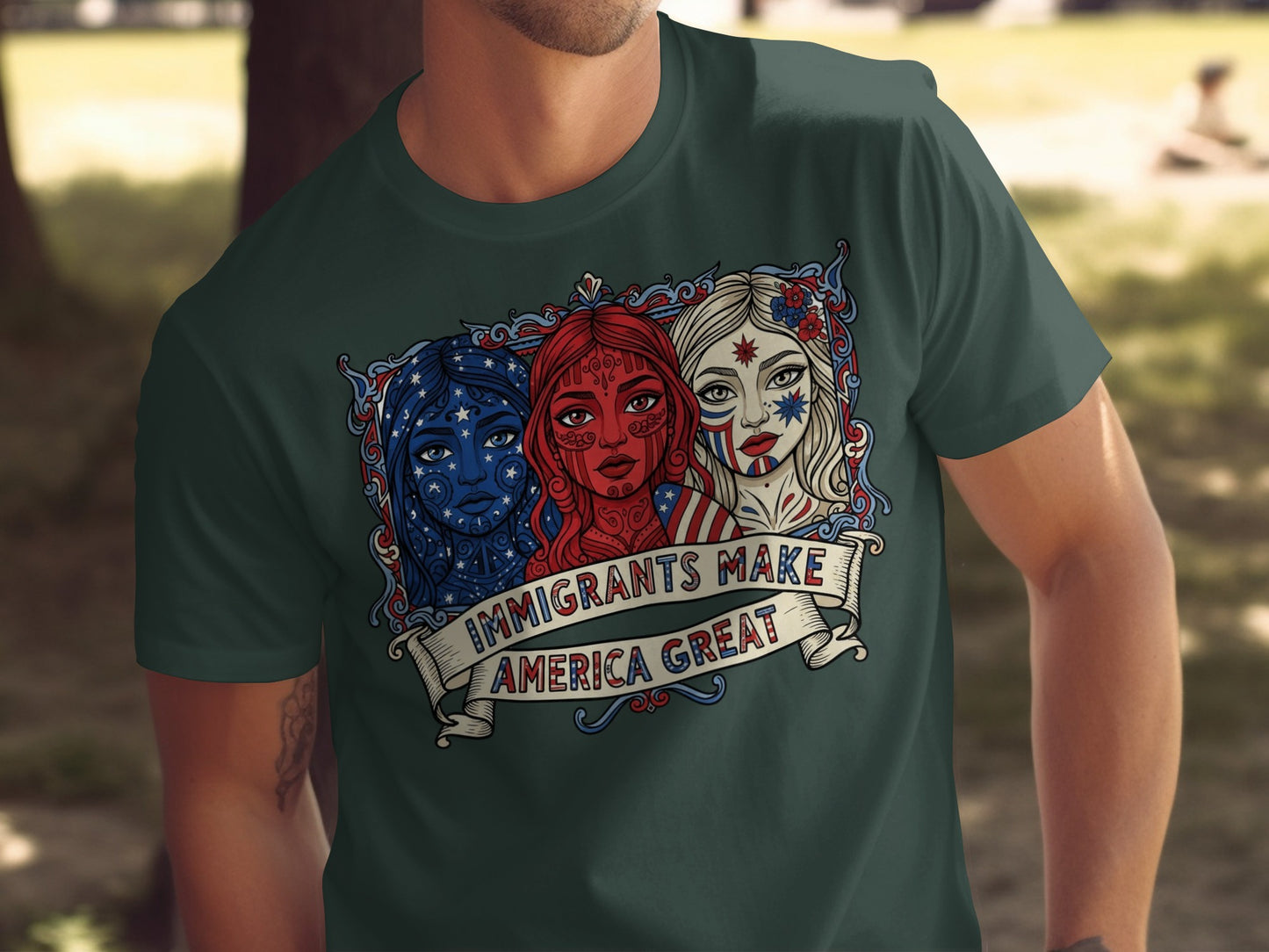 Immigrants Make America Great shirt product
