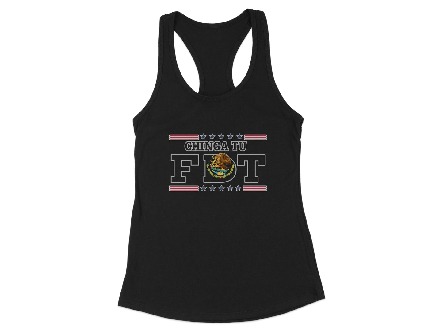 Chinga Tu FDT Black Tank Top Apparel Gym Product