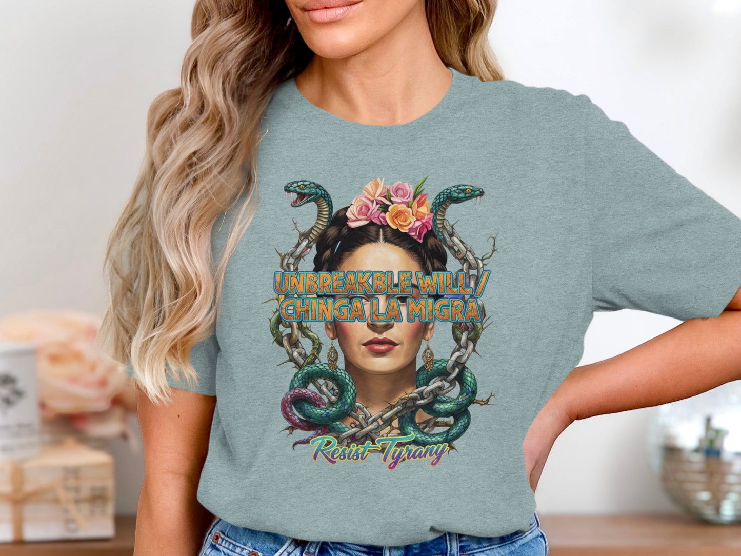Unbreakable Will Resist Tyranny Unique T-shirt product