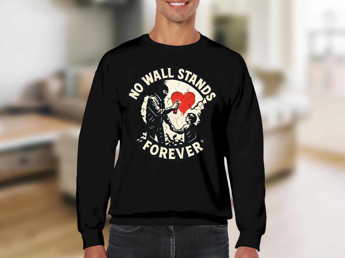 No Wall Stands Forever Graphic Sweatshirt product