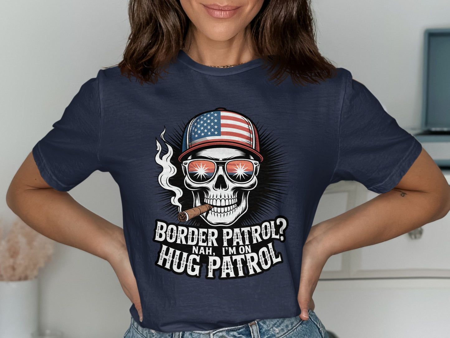 Border Patrol Nah I'm On Hug Patrol T-shirt product