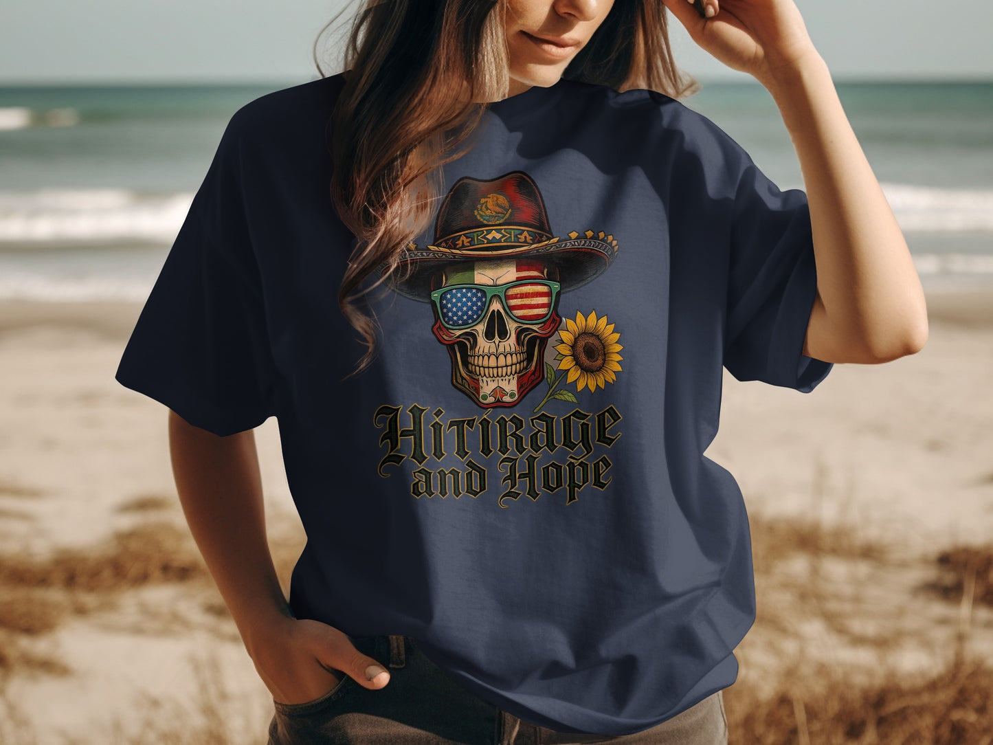 Vintage Skull Heritage and Hope T-Shirt product type