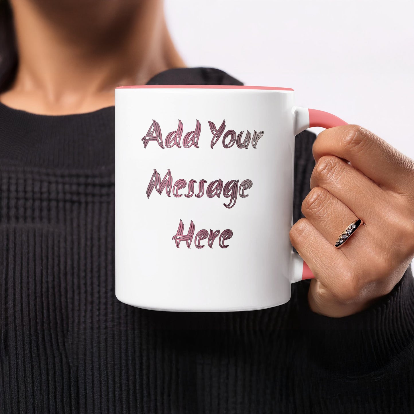 Add Your Message Here Personalized Mug product type