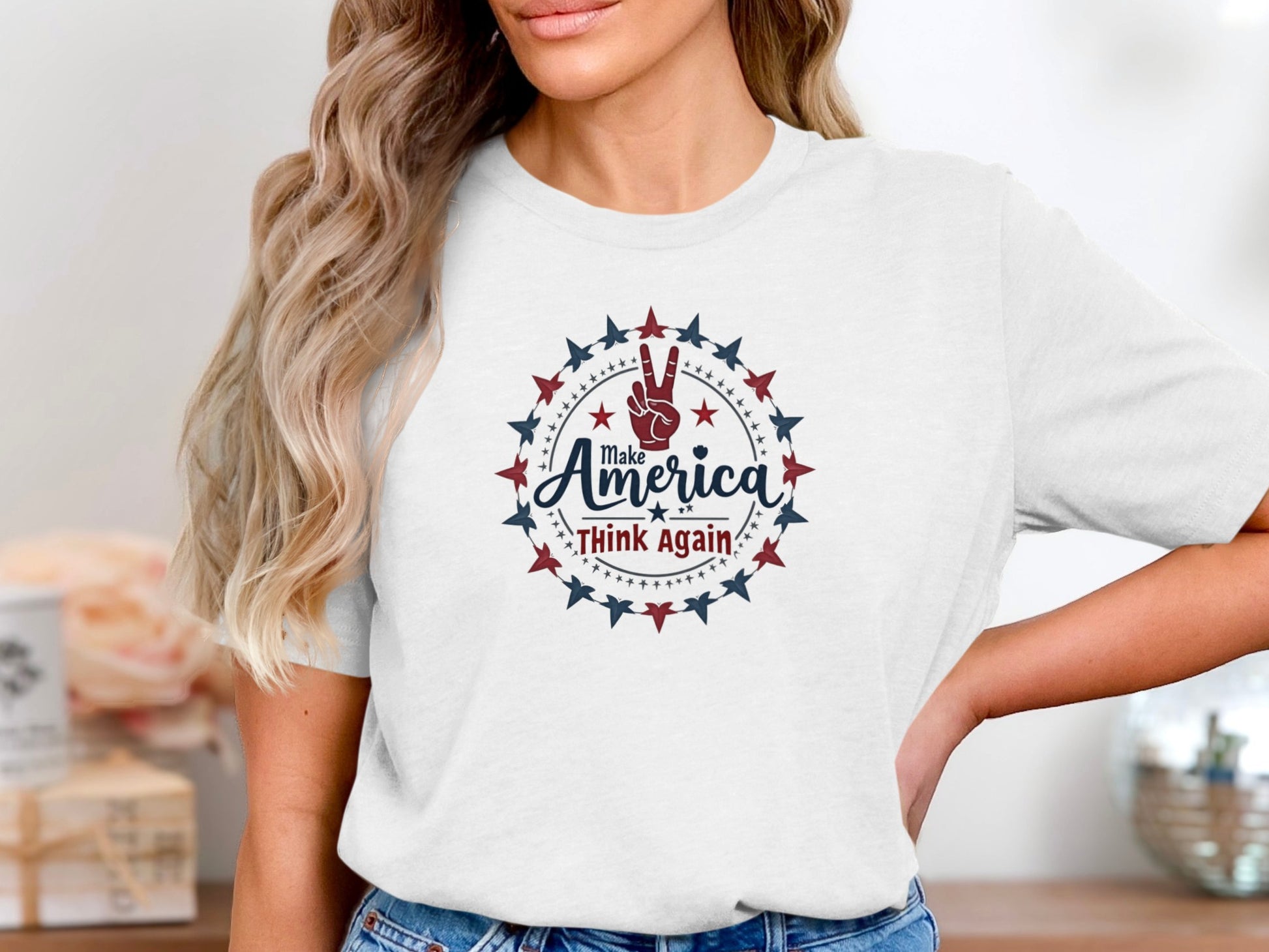 Make America Think Again Graphic T-shirt product