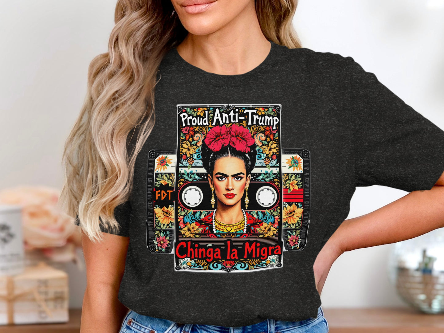 Proud Anti-Trump Chinga la Migra T-shirt product type