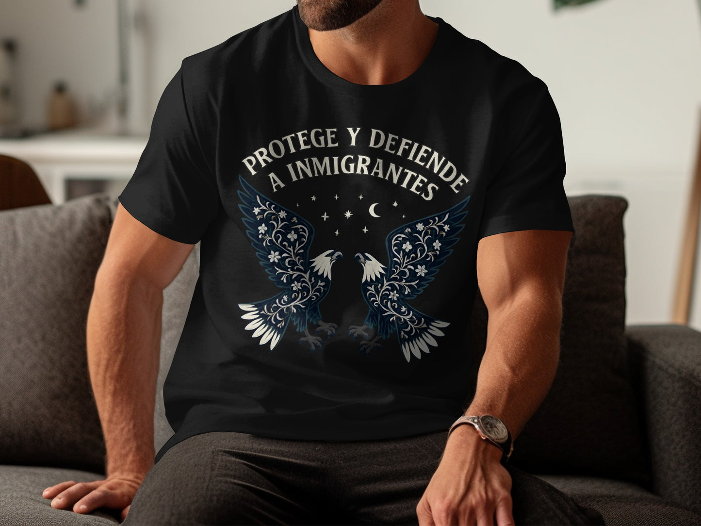 Protege Y Defiende A Inmigrantes Graphic T-Shirt product
