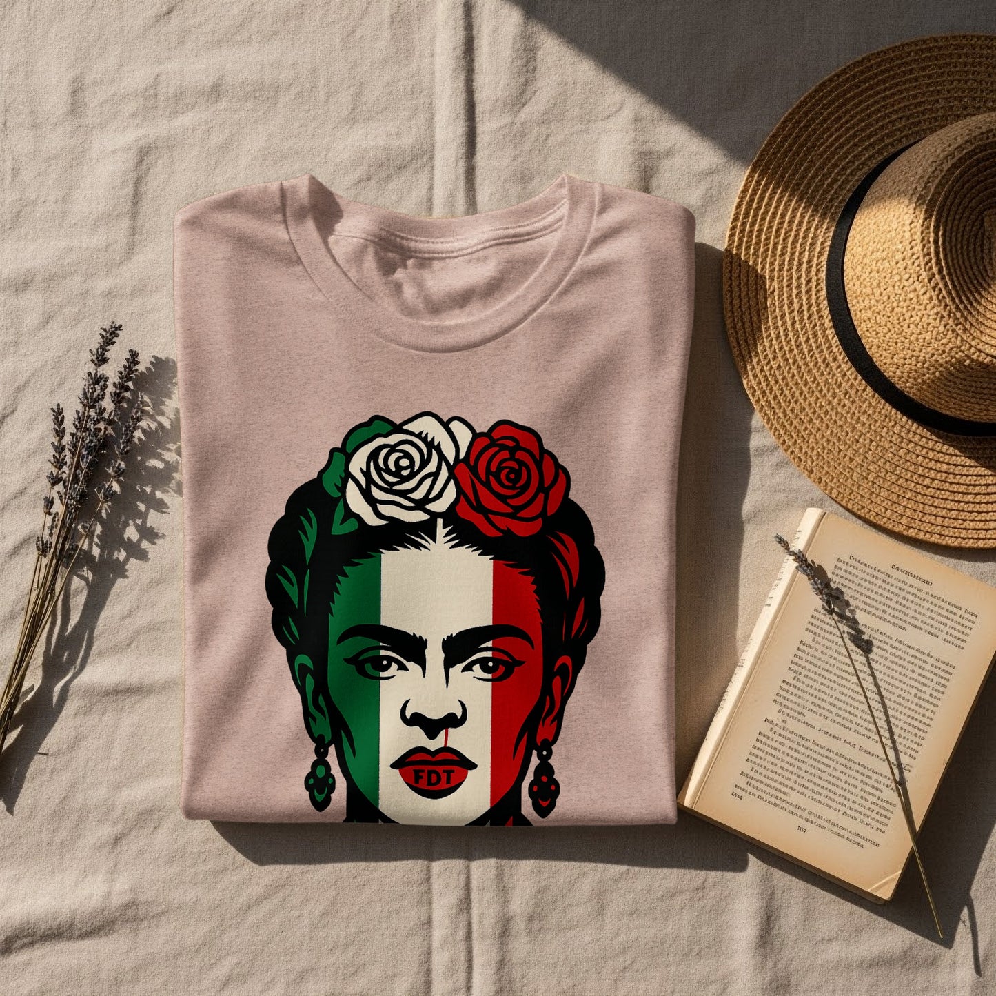 Artistic Face Printed T-shirt Casual Outfit Fashion Product