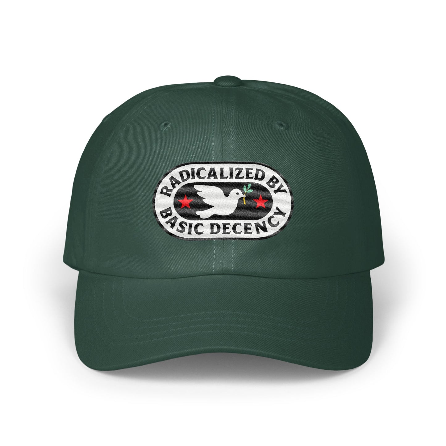 Radicalized By Basic Decency Cap Unique Hat product