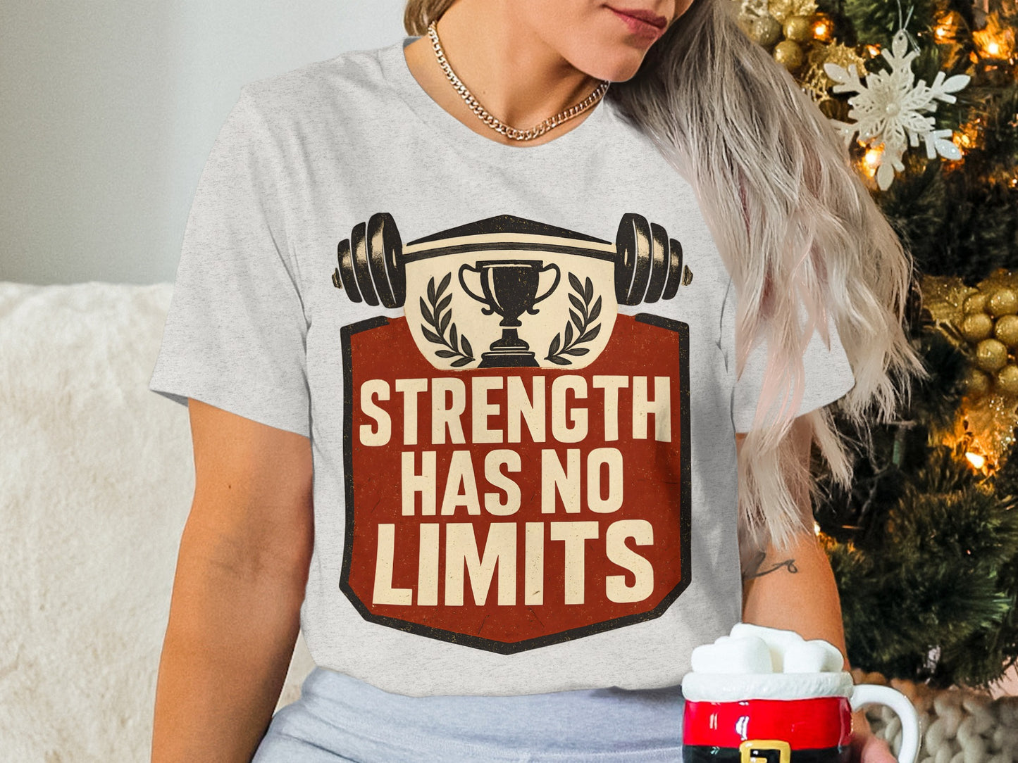 Strength Has No Limits Motivational Shirt