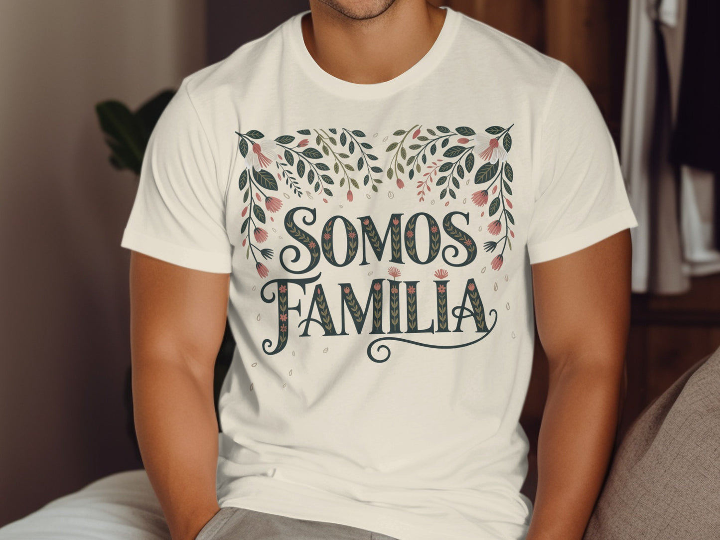 Somos Familia Graphic Tee Shirt Product
