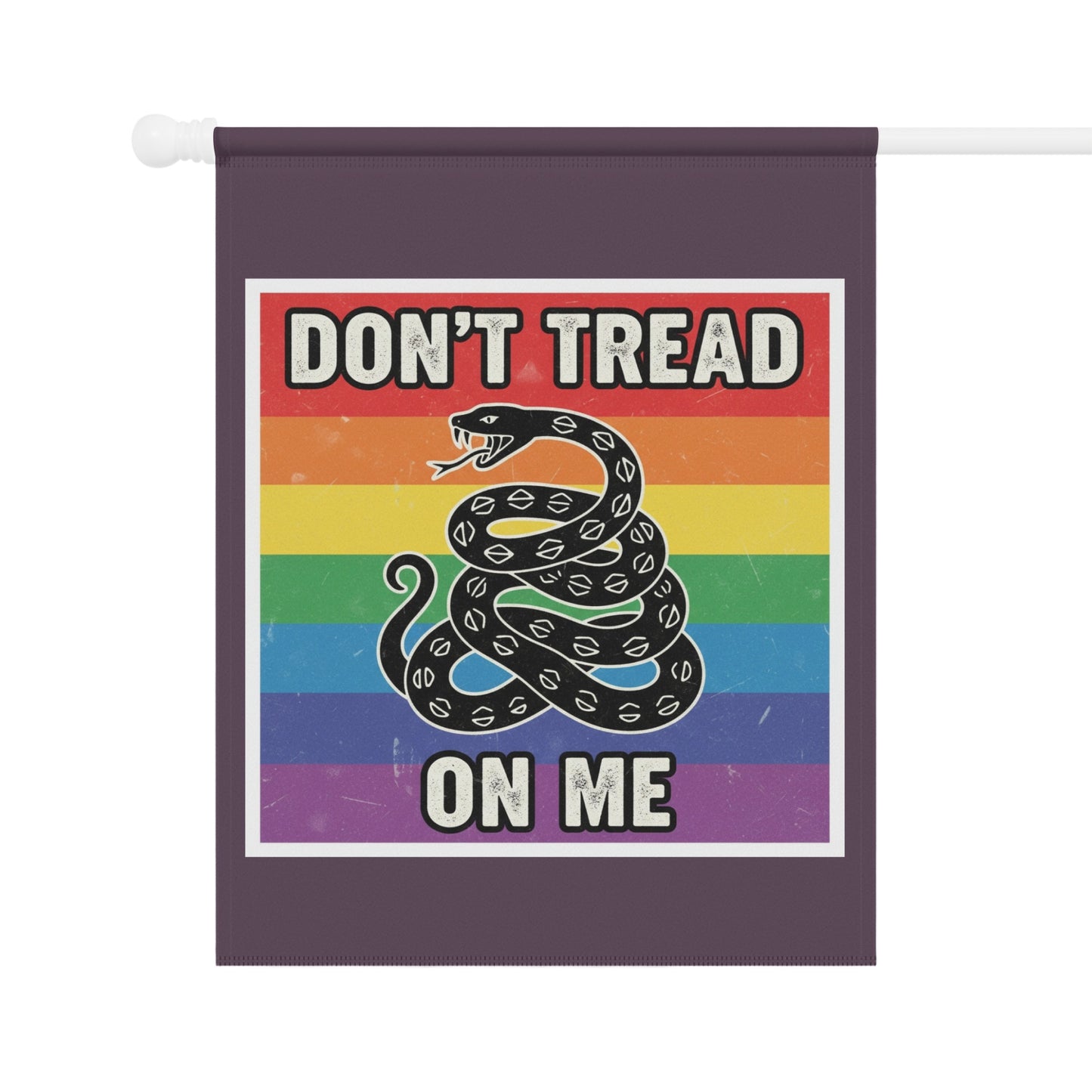 Don't Tread On Me Rainbow Snake Print product