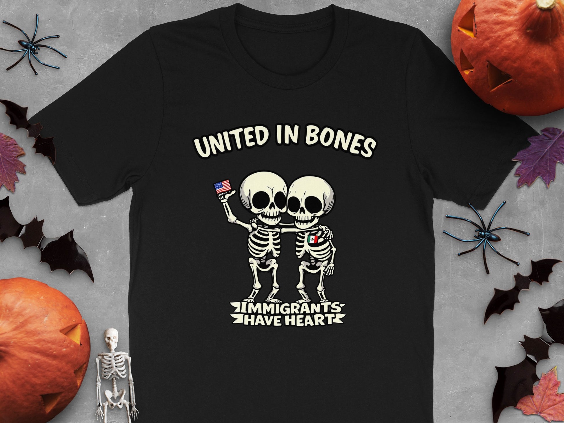 United in Bones Immigrants Have Heart Skeleton product