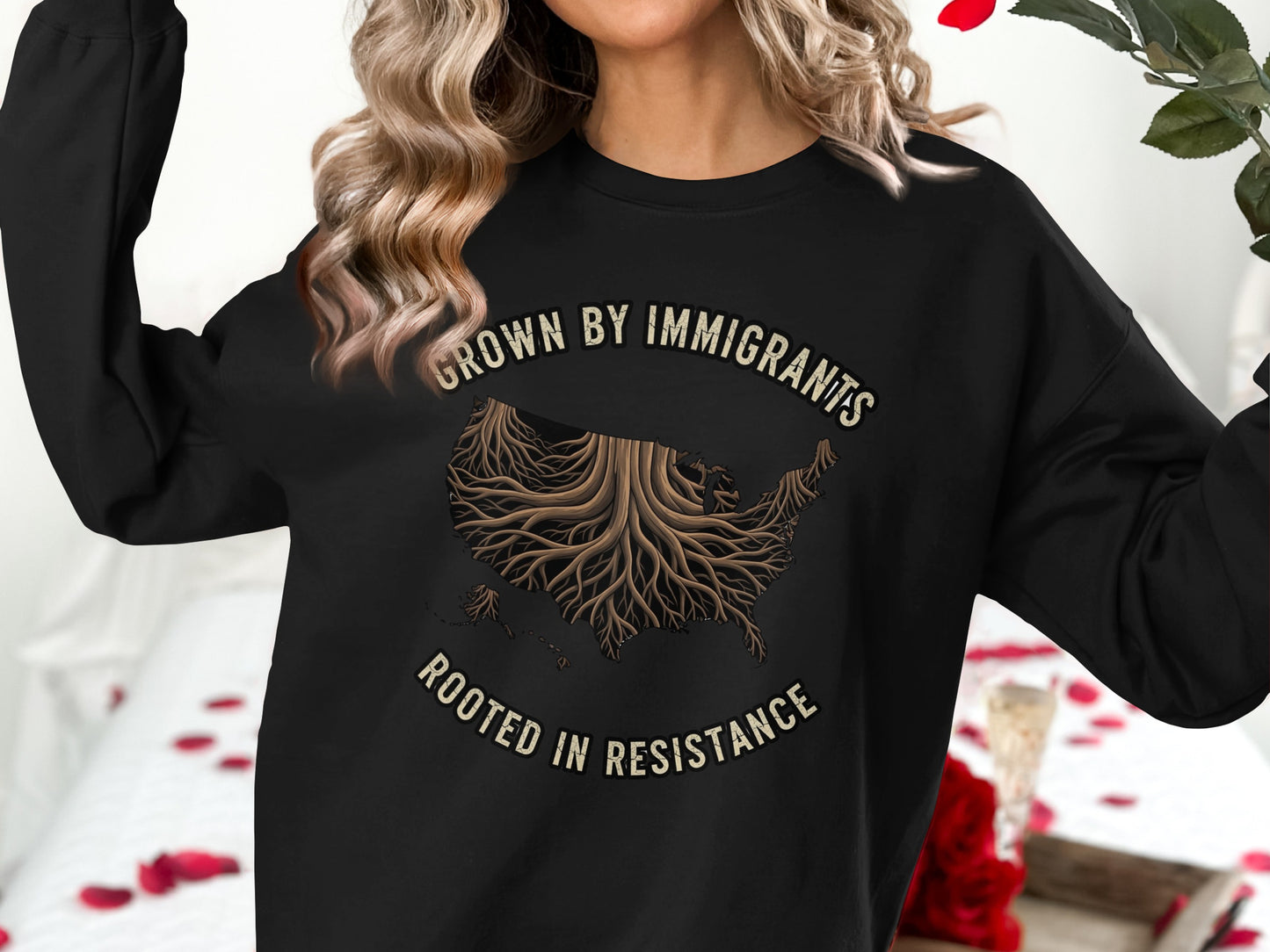 Grown by Immigrants Rooted in Resistance product