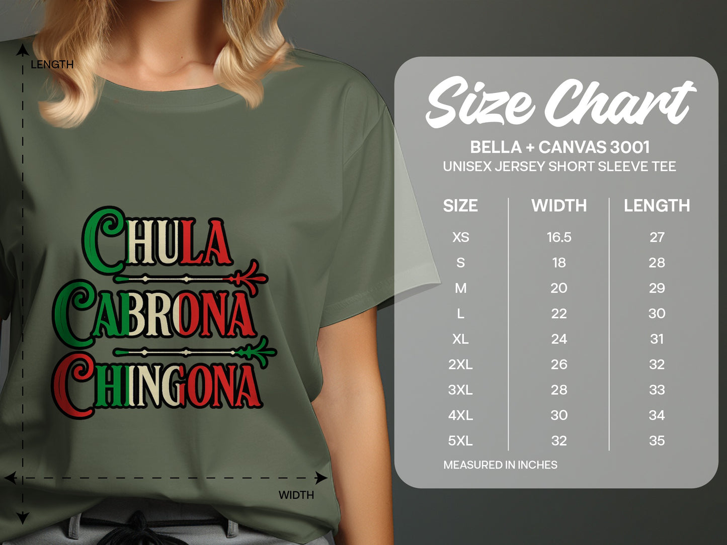 Chula Cabrona Chingona Graphic Tee Shirt product