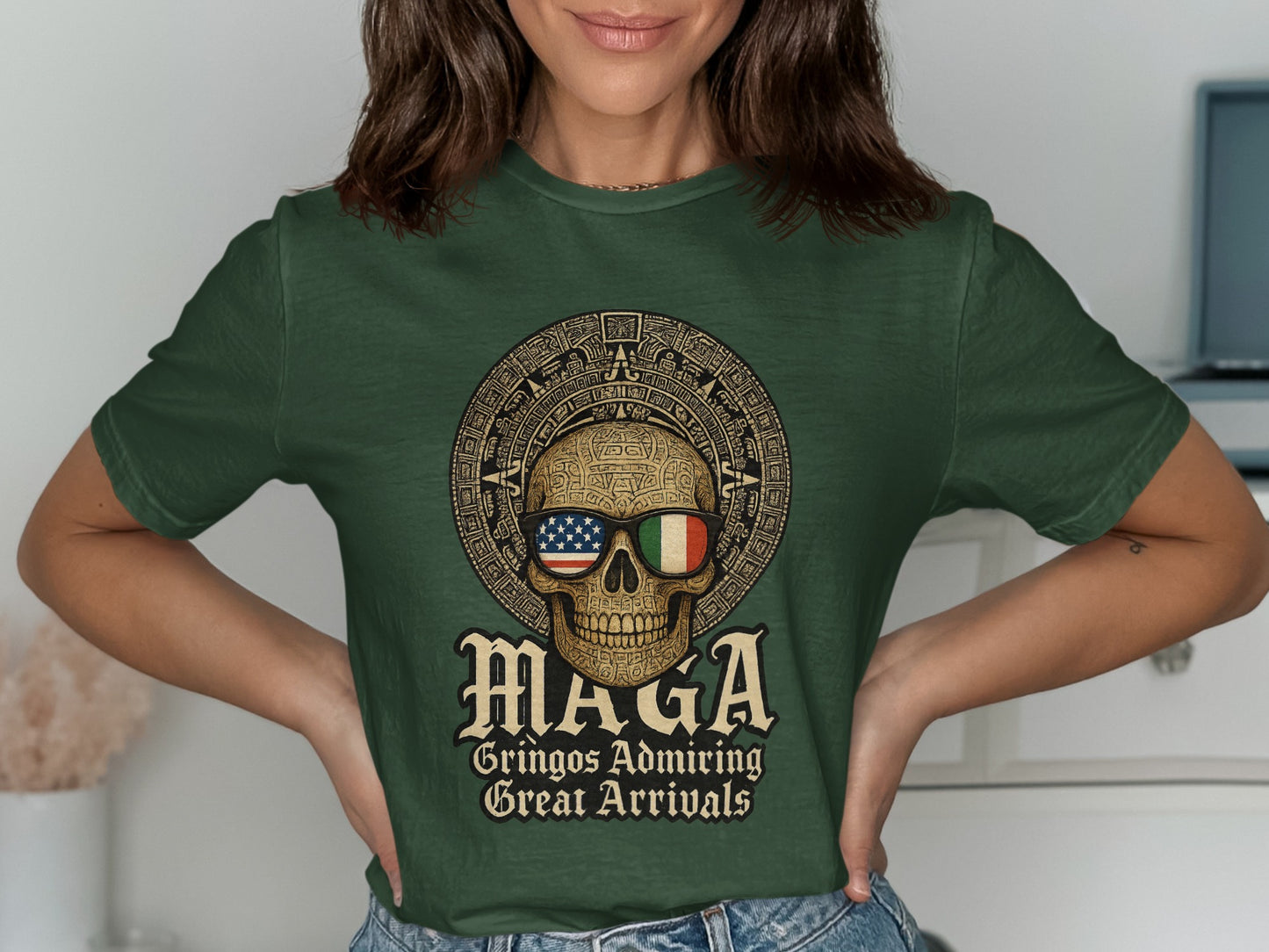 MAGA Gringos Admiring Great Arrivals shirt