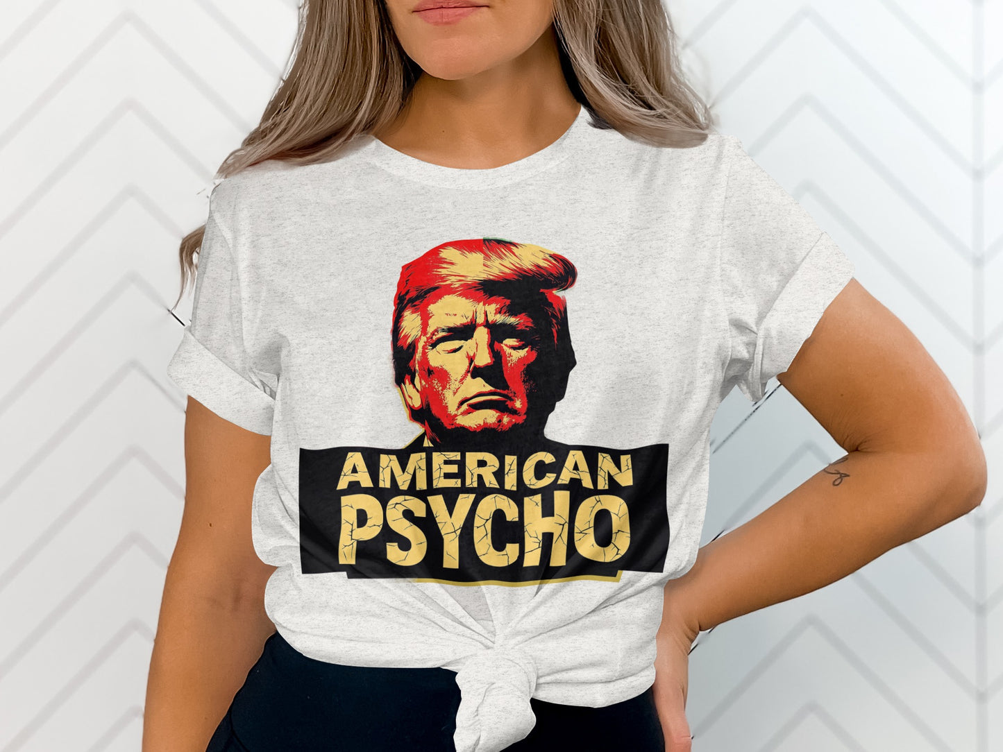 American Psycho Graphic T-shirt Trendy Casual product