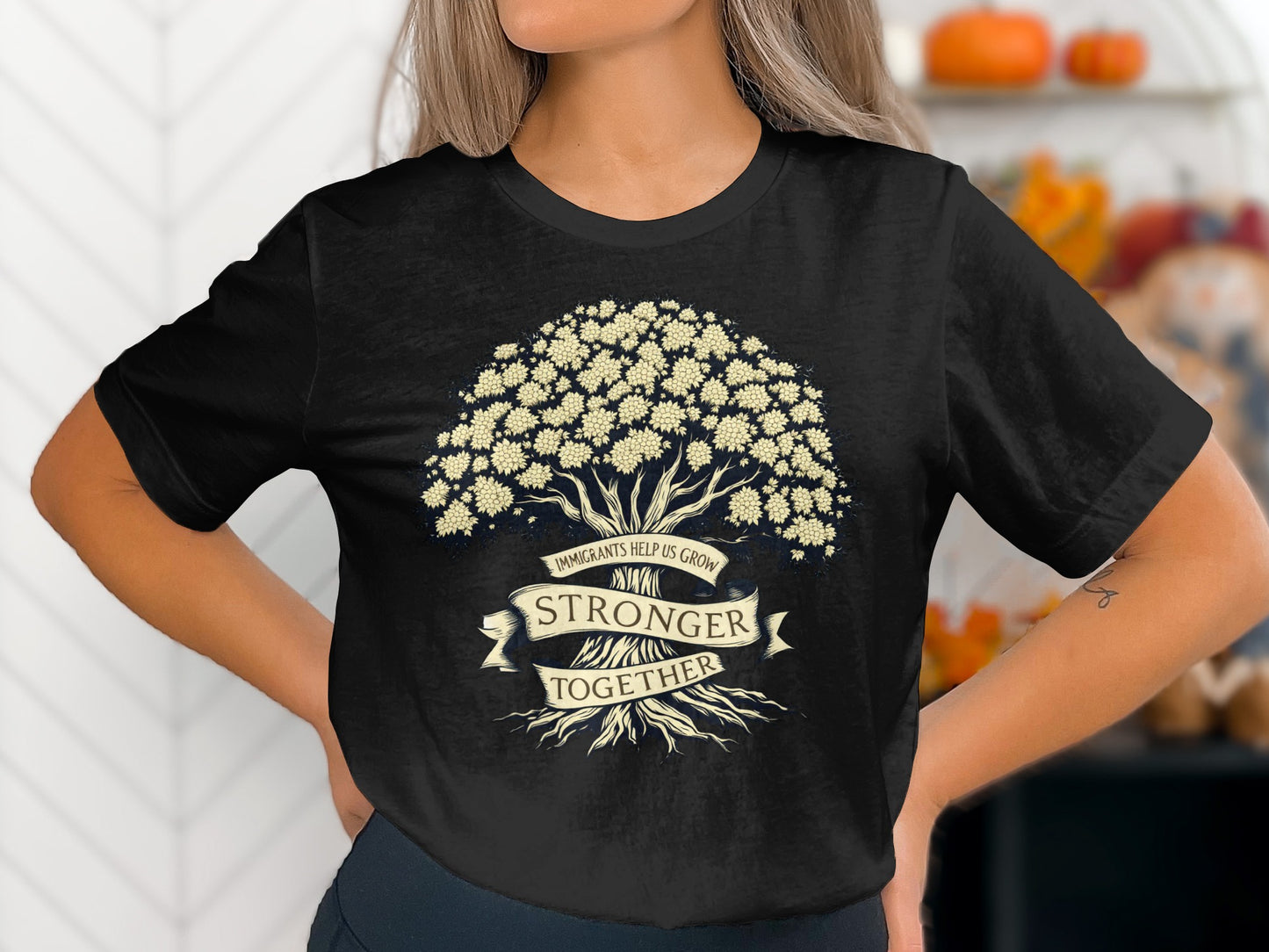 Stronger Together Tree Graphic T-shirt product