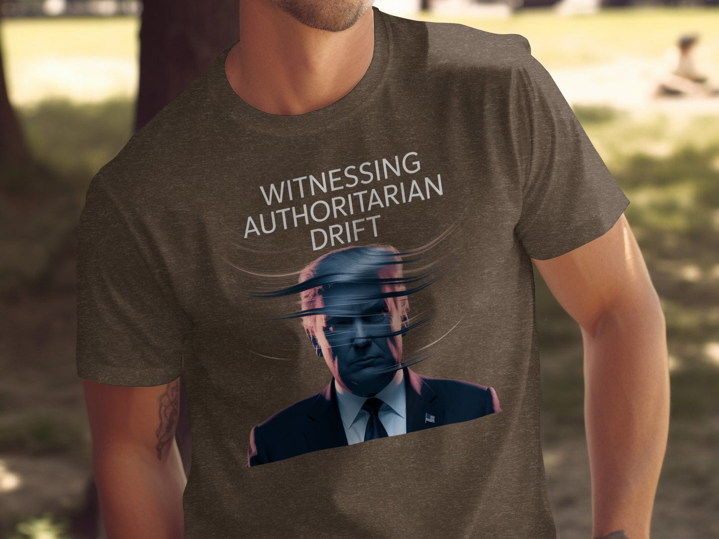 Witnessing Authoritarian Drift Graphic T-Shirt product