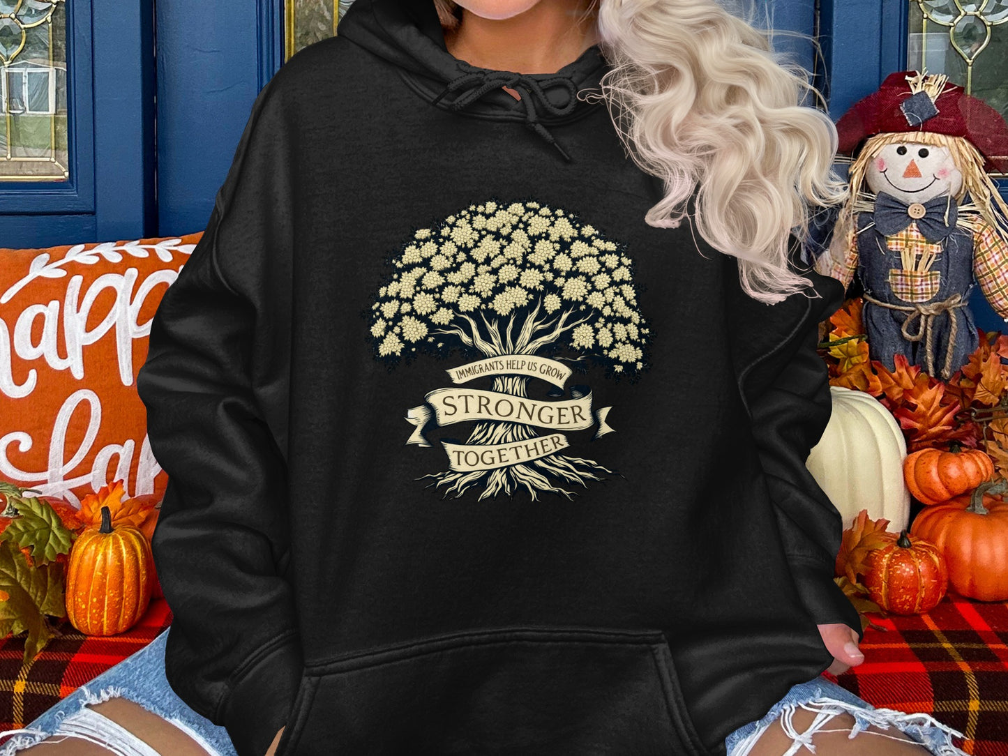 Women's Help Us Grow Stronger Together Hoodie product