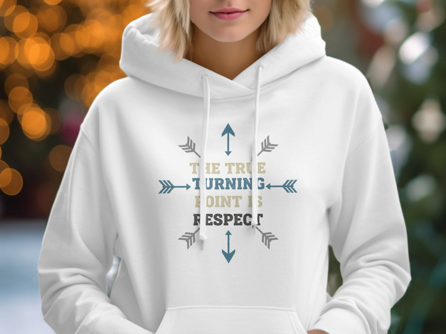 The True Turning Point is Respect Hoodie product