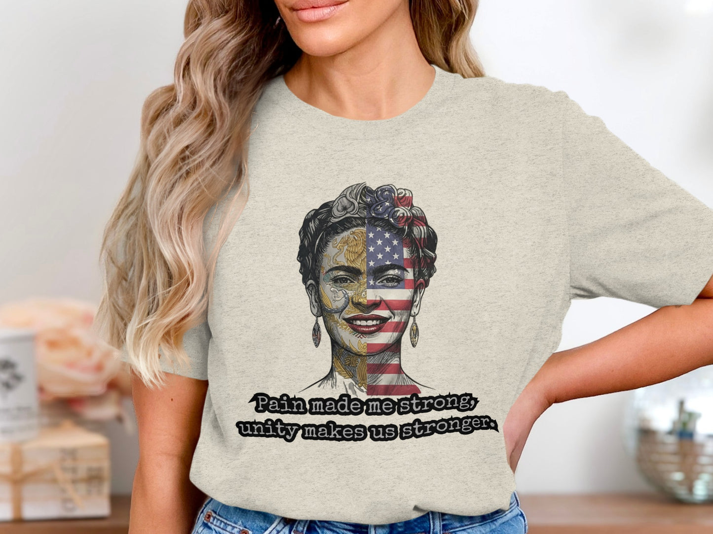 Pain Made Me Strong Graphic Tee Shirt product