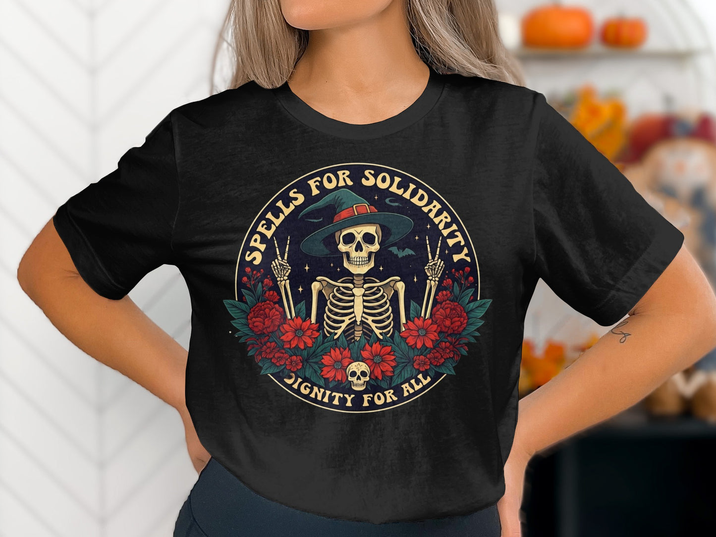 Spells for Solidarity Dignity for All T-Shirt product type