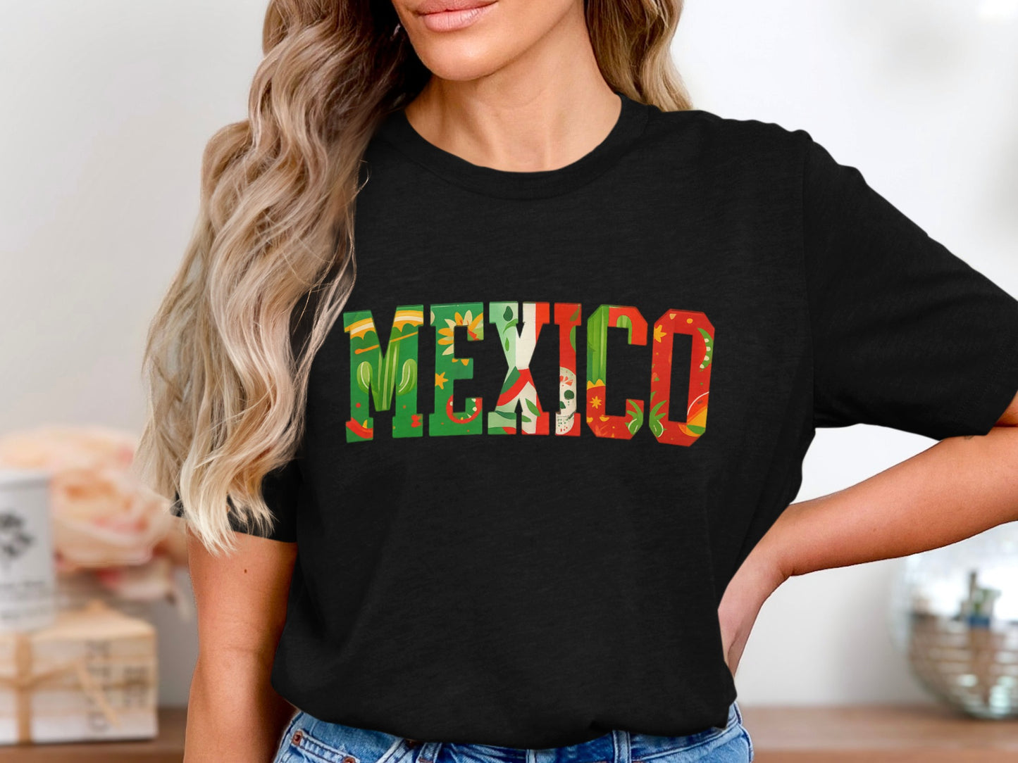 Mexico Graphic Casual Tee Shirt product